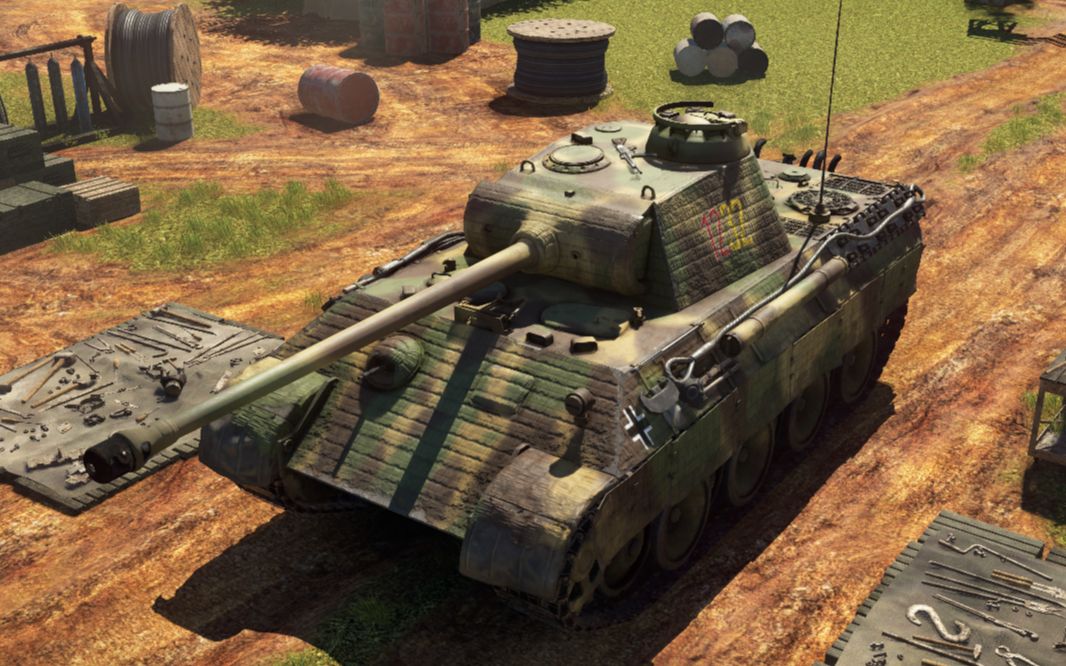 【战雷实况】4期:黑豹坦克到底是强是弱?卖头小技巧提高存活率