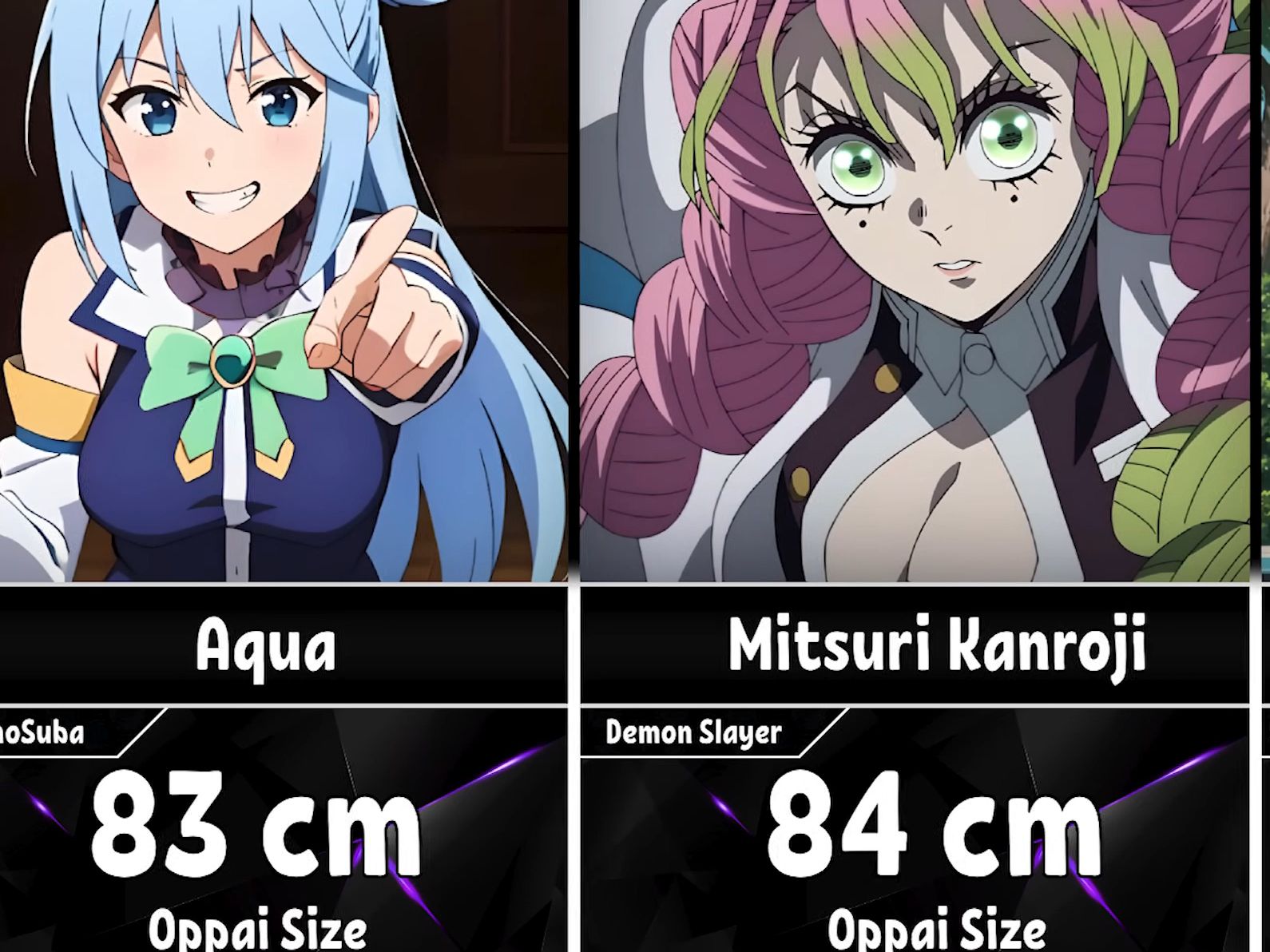 动漫角色盘点 欧派女神争夺战篇 谨以此篇致敬无私奉献的动漫女神和