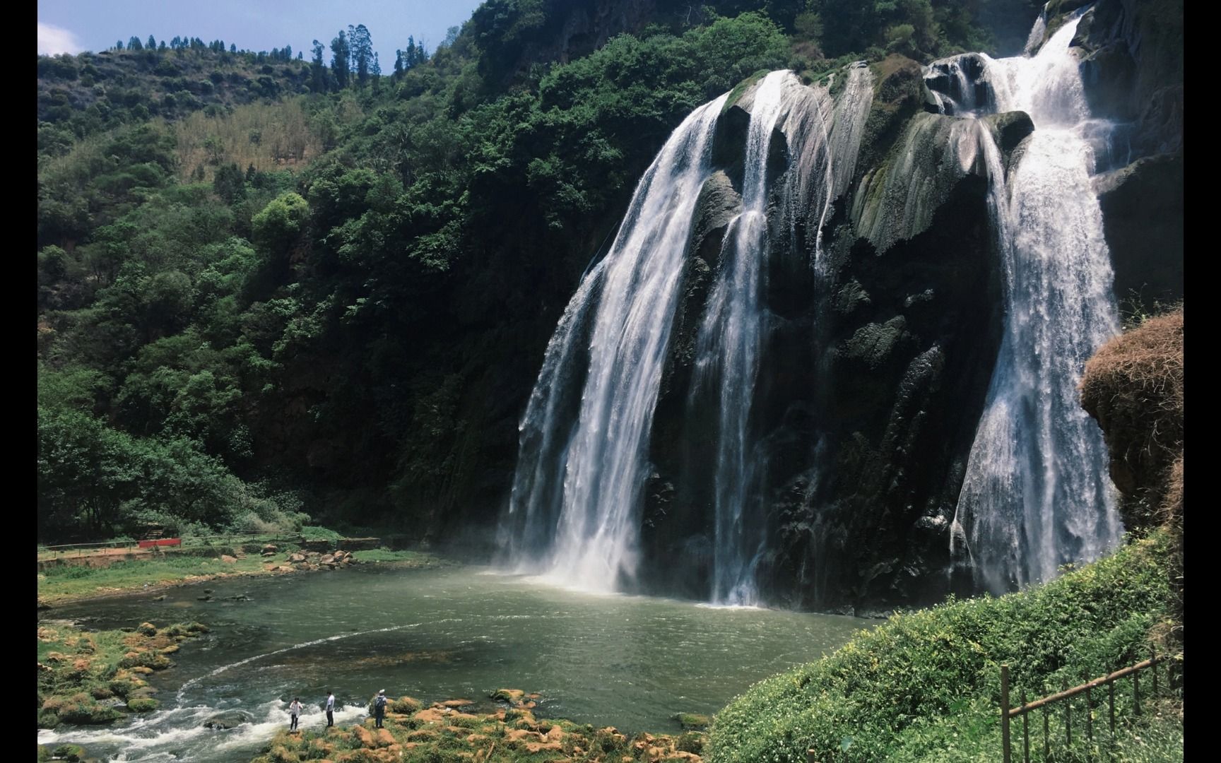 大叠水瀑布风景区电话图片