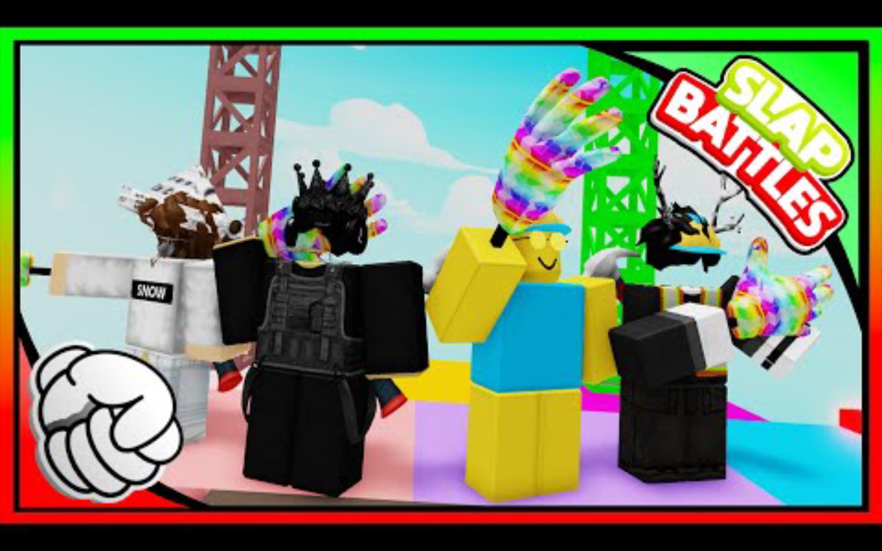 世界上最伟大的建造者roblox slap battles动画