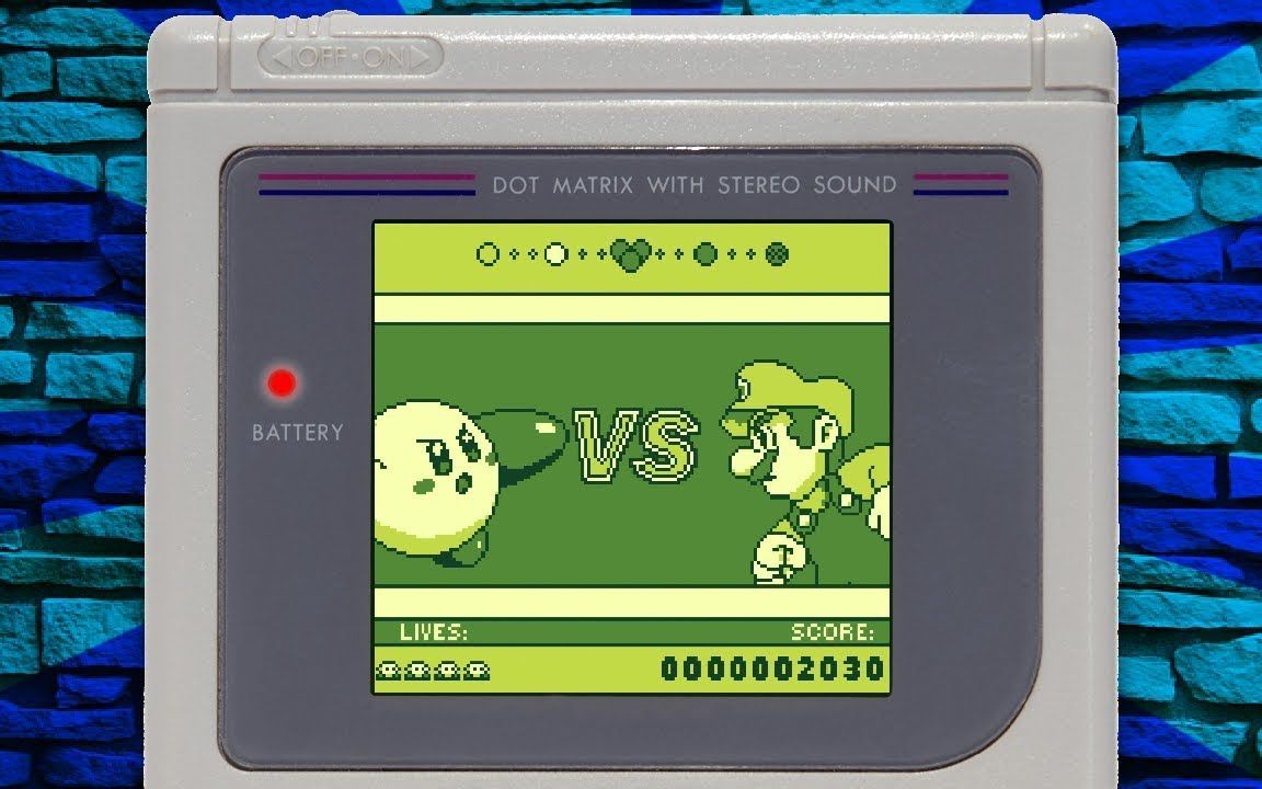 如果任天堂明星大乱斗是gameboy游戏机的画质搬运