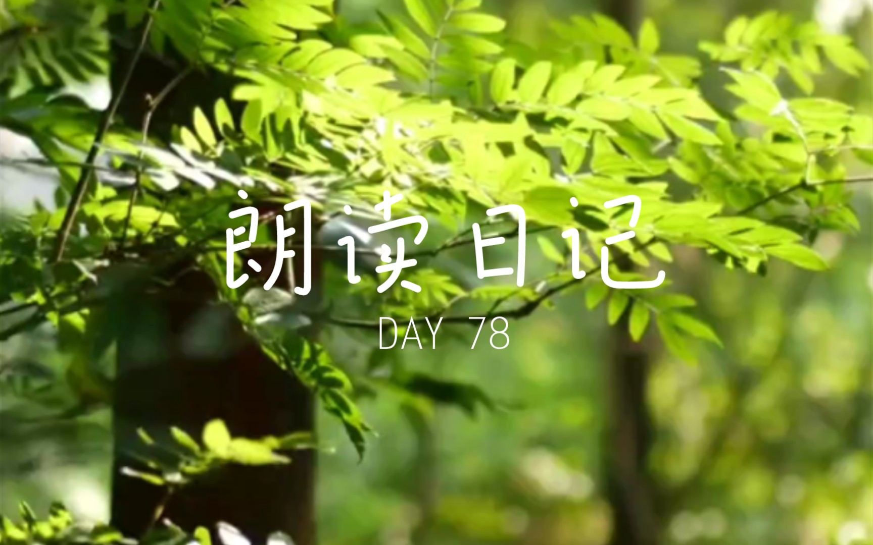 [图]朗读日记 DAY 78 《南乡子·梅花词和杨元素》