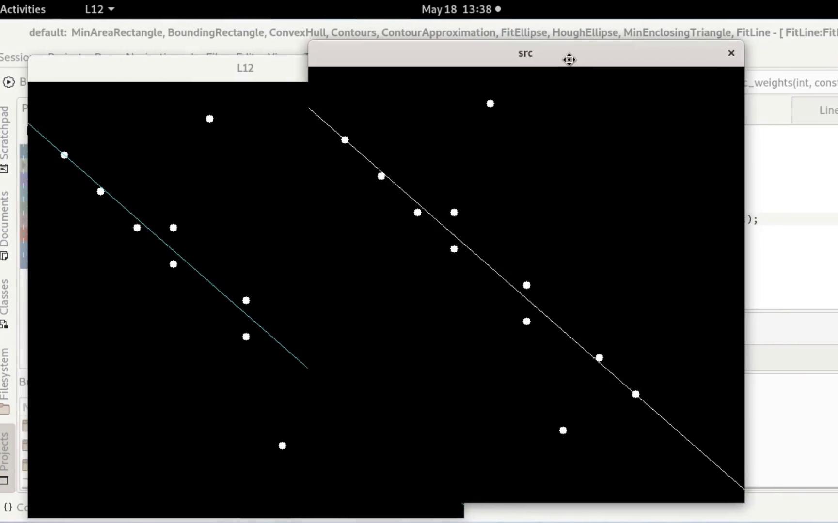 OpenCV拟合直线(四)哔哩哔哩bilibili