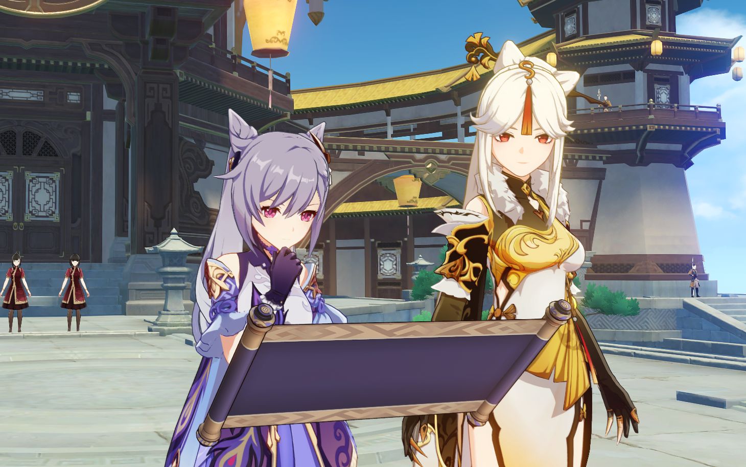 【原神】镜花听世活动·凝光刻晴合奏_手机游戏热门视频