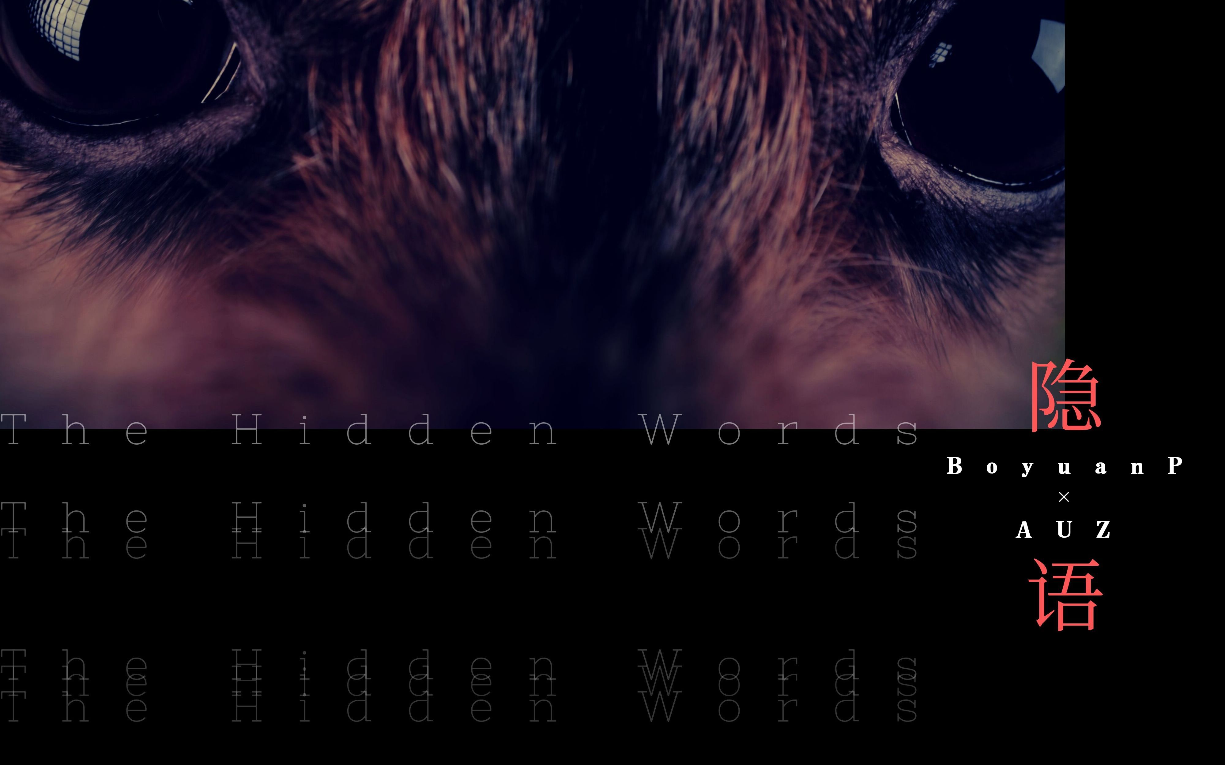 [图]【BoyuanPXAUZ原创】隐语 -The Hidden Words-【BoyuanP个人同名专辑收录】