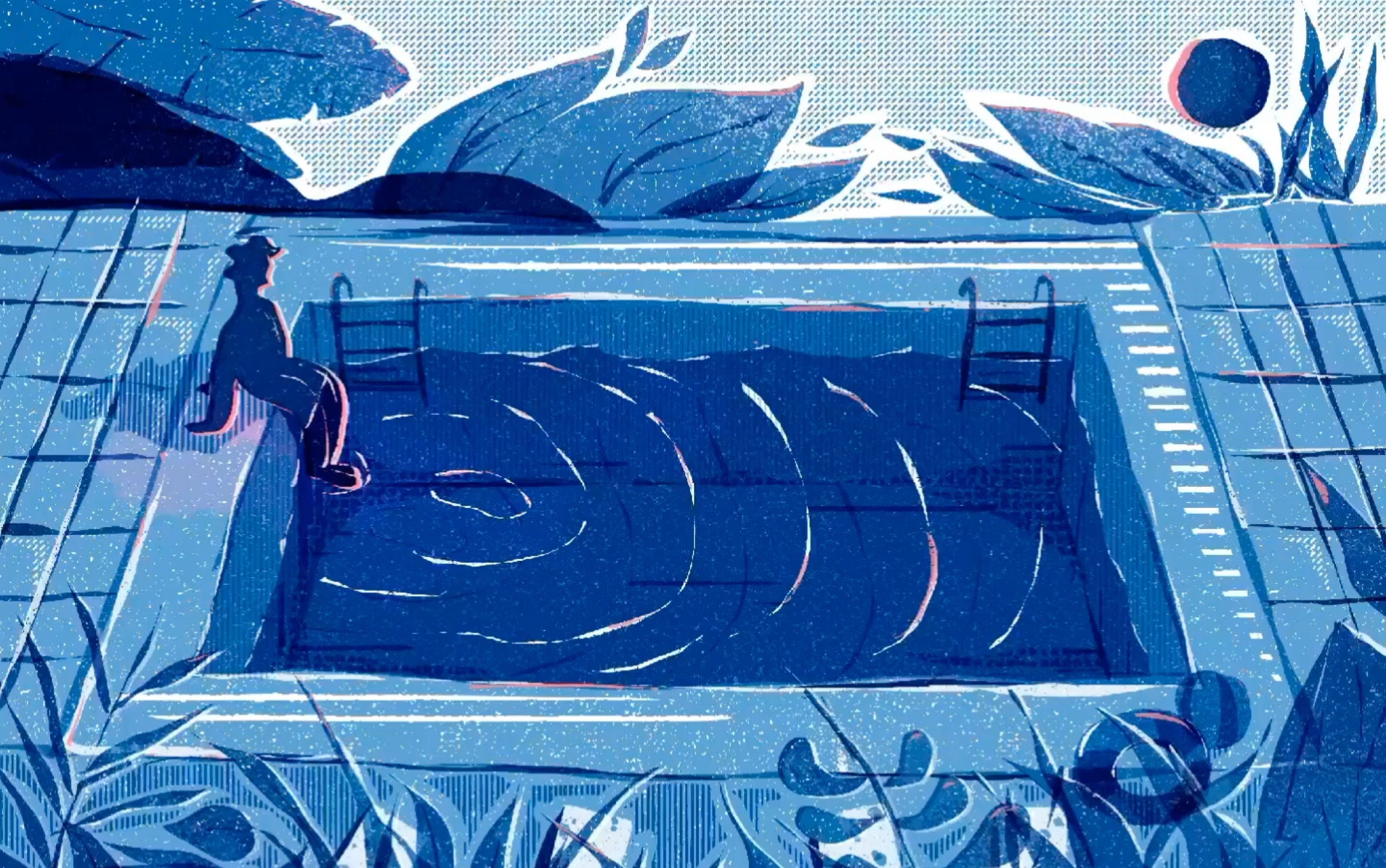 活动  【插画】冷水泳池