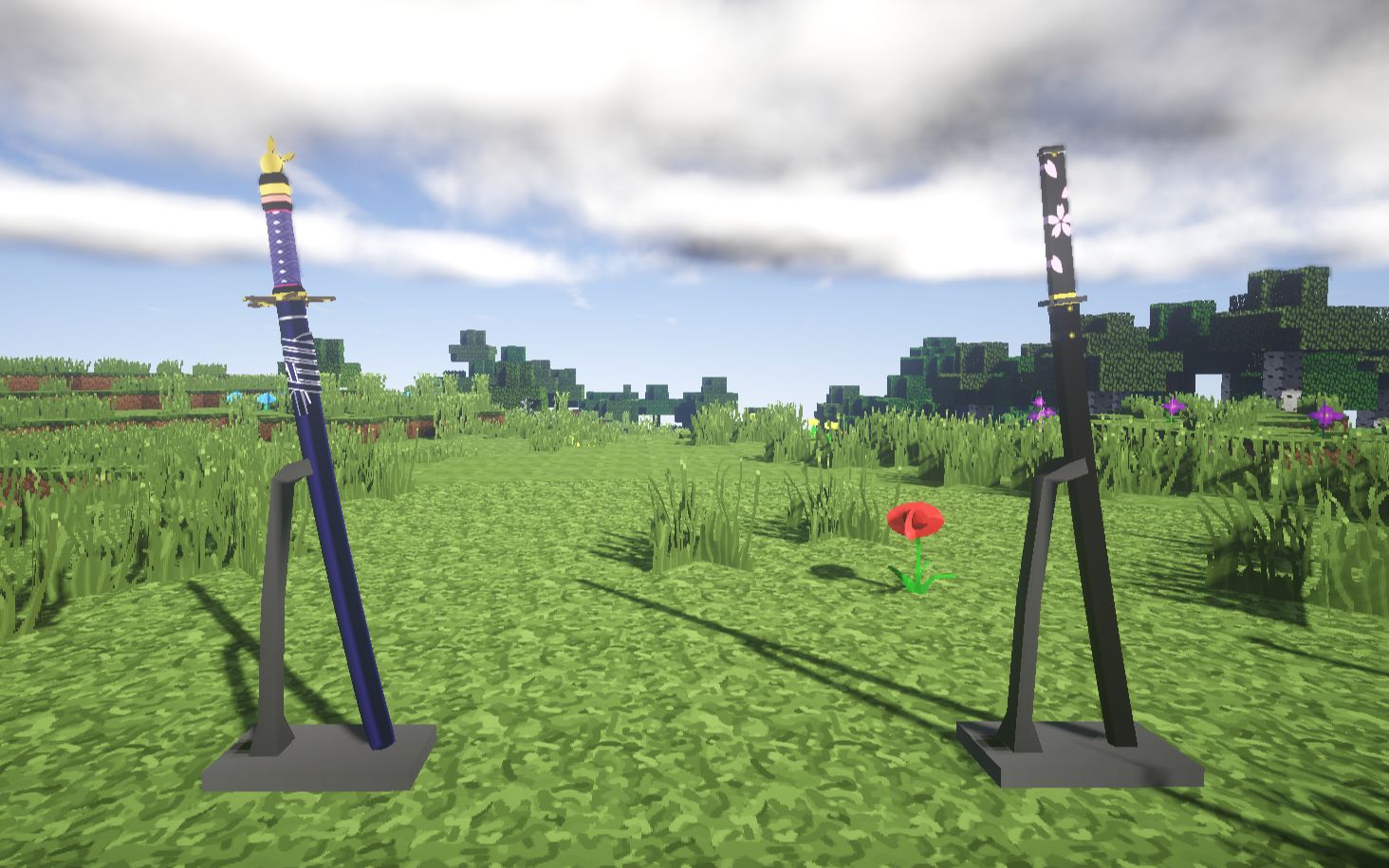 入手双刀伪都甘蔗的石斧我的世界刀剑传说5