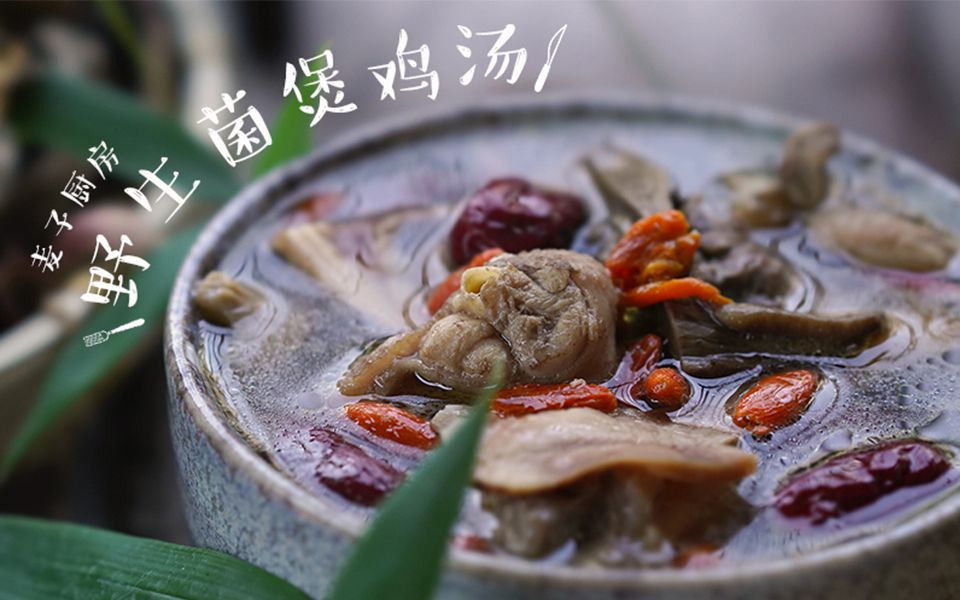 野生菌煲鸡汤不管是心灵还是肉体总有一个能得到慰藉