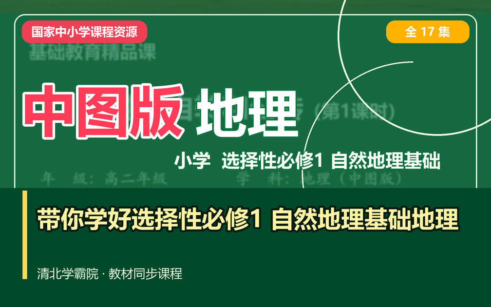 2026秋53同步分层训练 地理选择性必修1