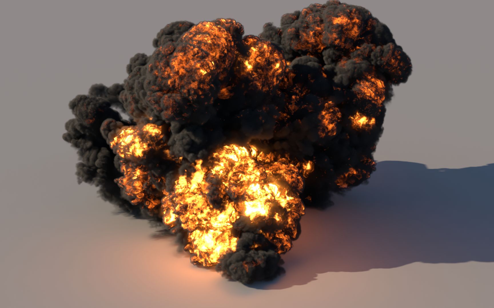 phoenix fd for 3ds max 火凤凰插件 汽油爆炸教程 粒子特效 字幕自行