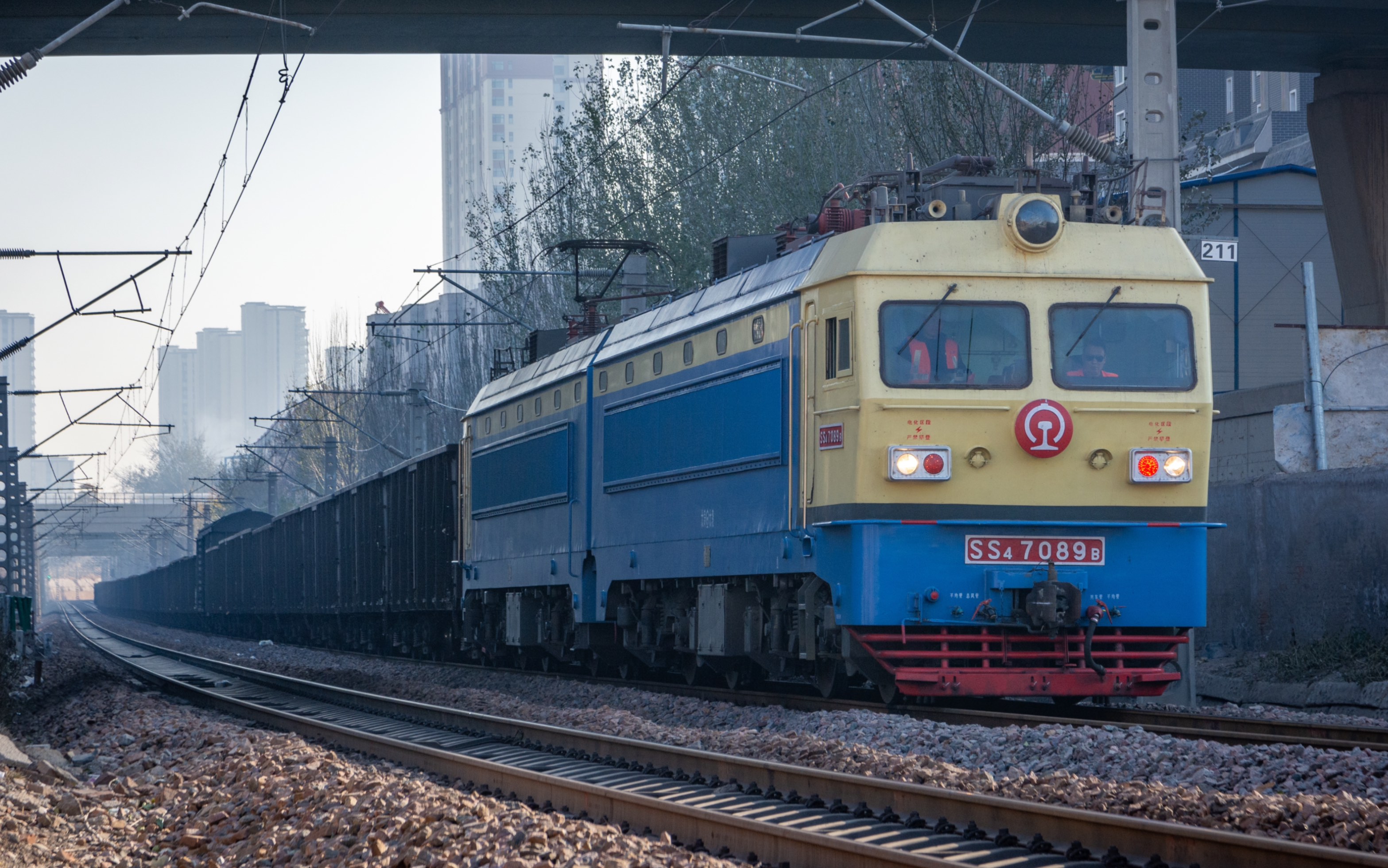 【石太线】ss4g机外起机进榆次2场