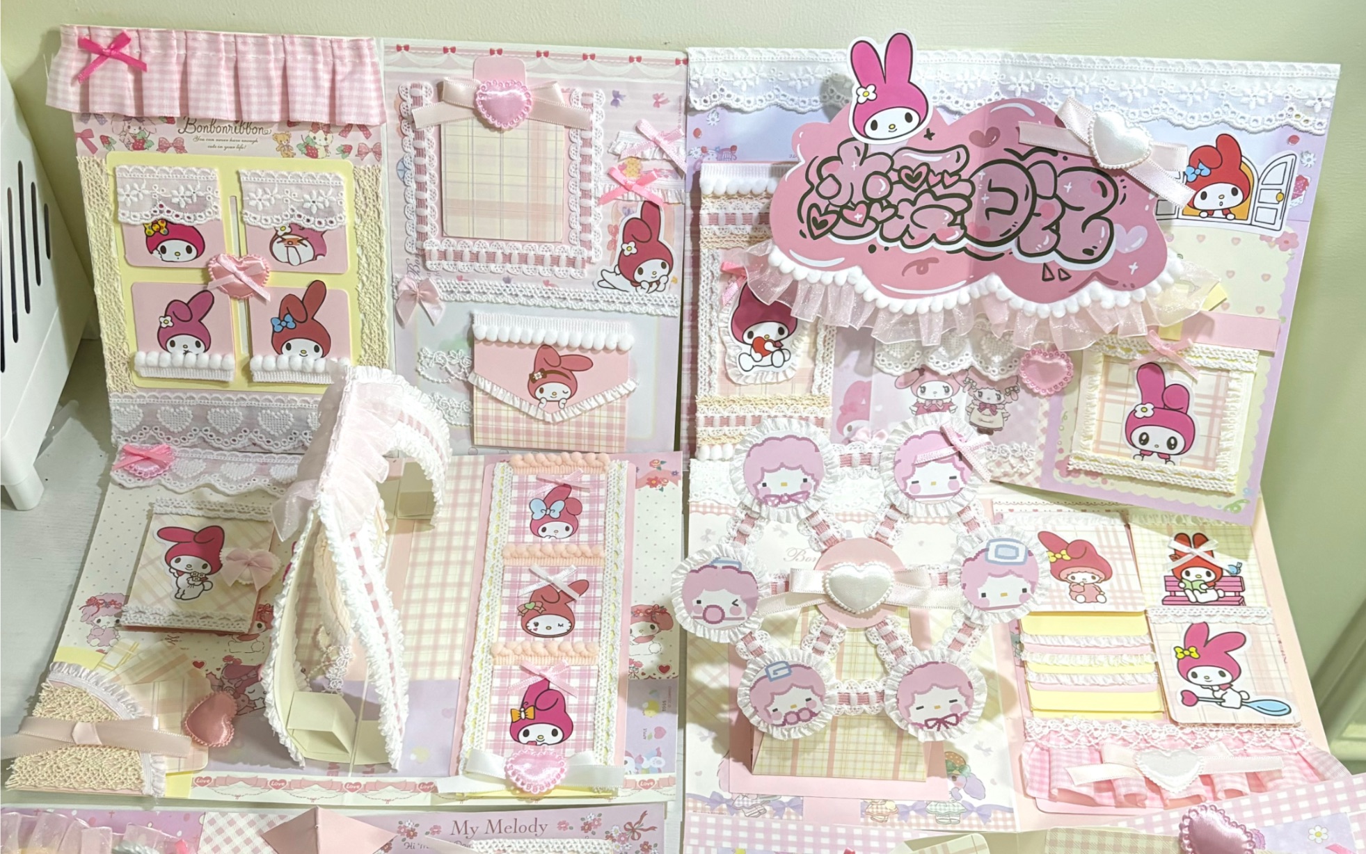 这么可爱的美乐蒂立体书谁还没拥有!