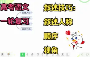 Download Video: 【高考语文】9.3直播：叙述技巧：叙述人称、顺序、视角、节奏（上）