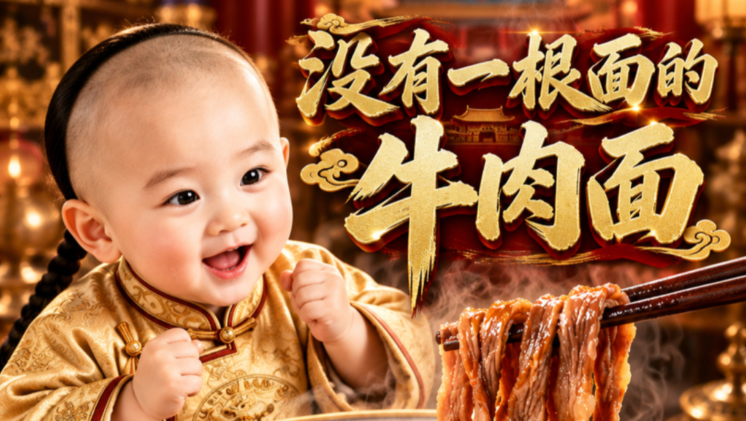沉浸式感受清朝御厨制作没有一根面的牛肉面#Pixmax #Pixmax超创计划#历史故事#美食#御厨