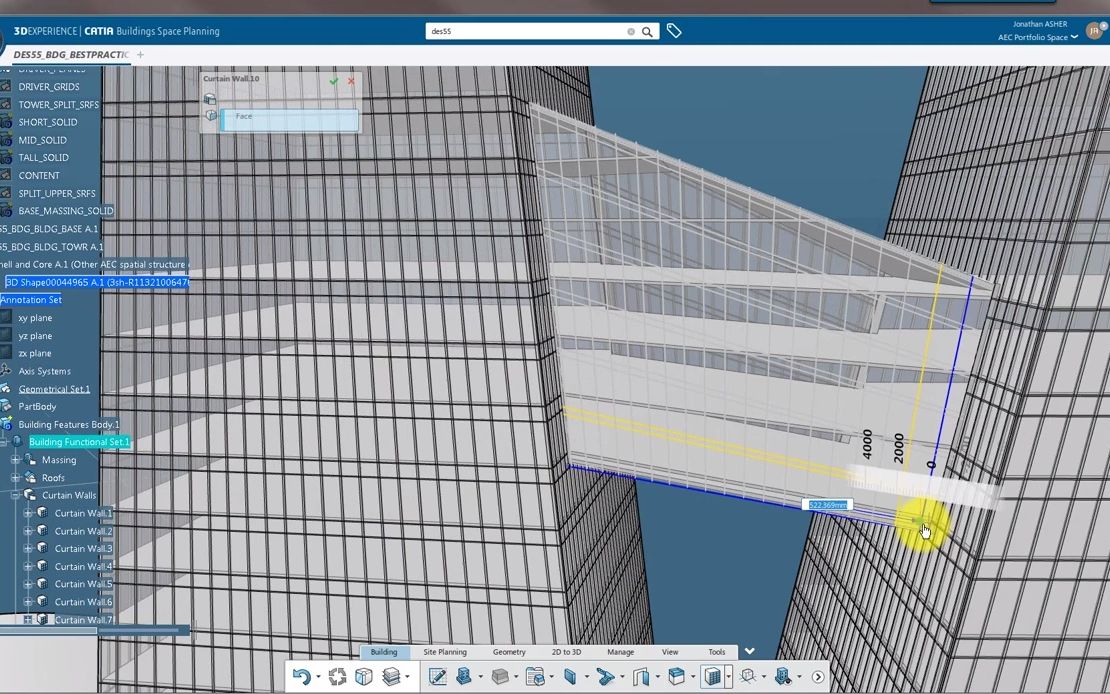 有可能是最强的BIM建筑建模工具,CATIA V6外立面设计哔哩哔哩bilibili