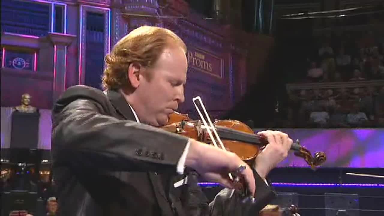 [图]丹尼尔·霍普 演奏普罗科菲耶夫第二小提琴协奏曲 Prom 21  Colin Matthews, Prokofiev and Shostakovich