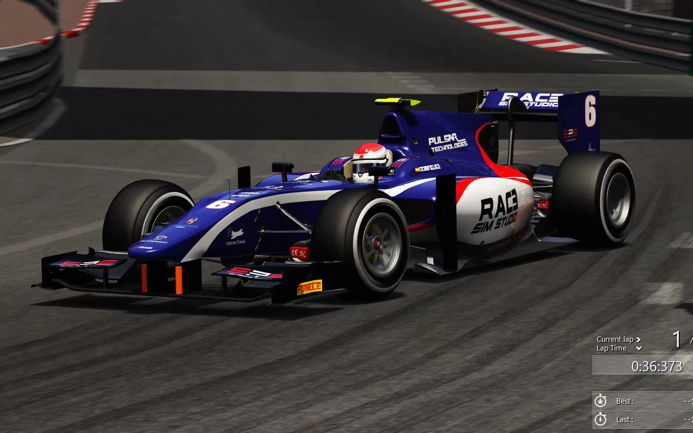 【vr神力科莎】试试gp2跑摩纳哥多少成绩