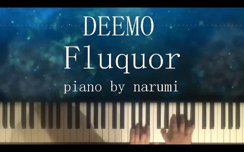 [图]DEEMO - Fluquor / Relaxing piano cover arrangement by narumi