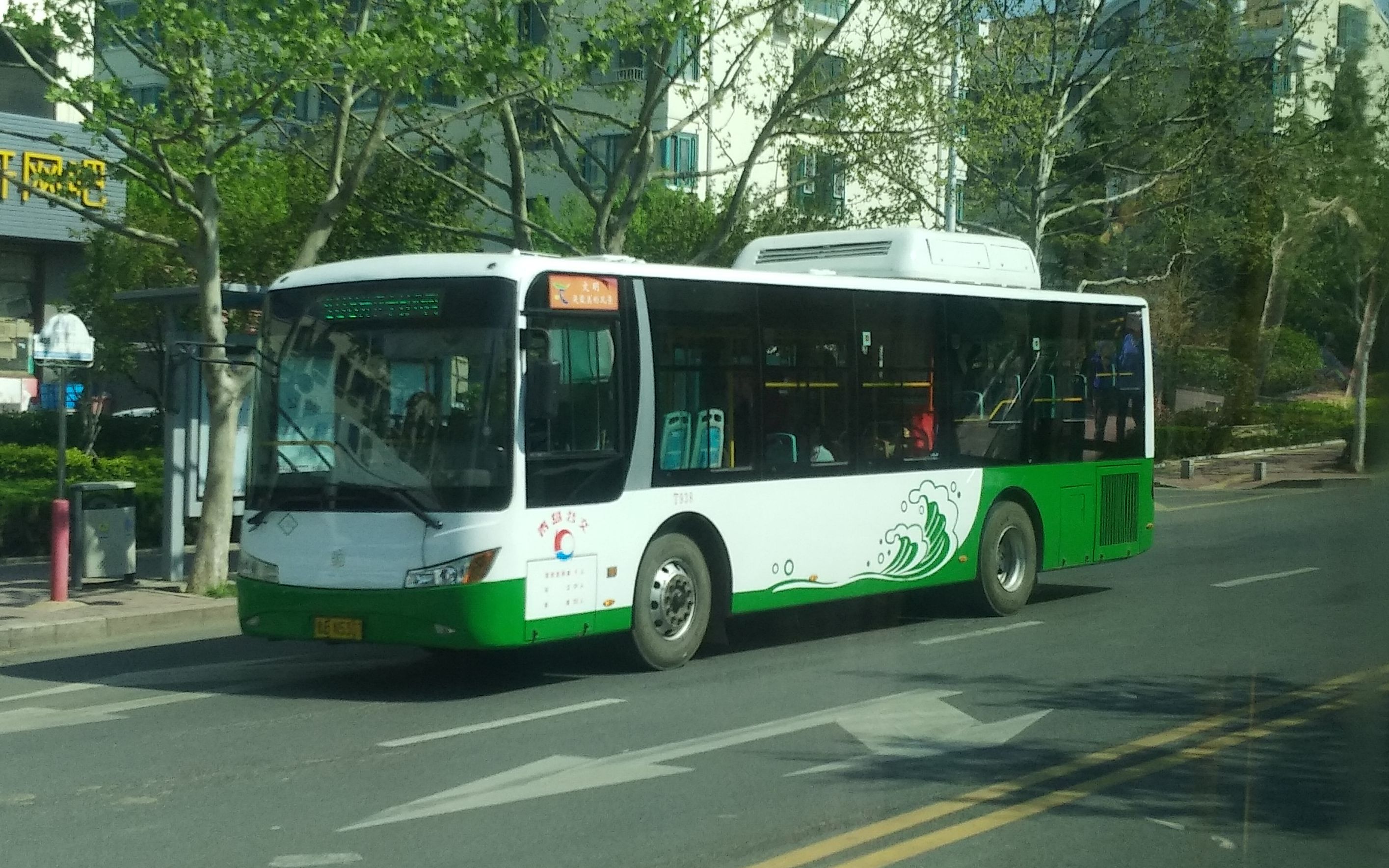 pov075青岛公交408路李村公园绿城百合花园下行全程4倍速pov