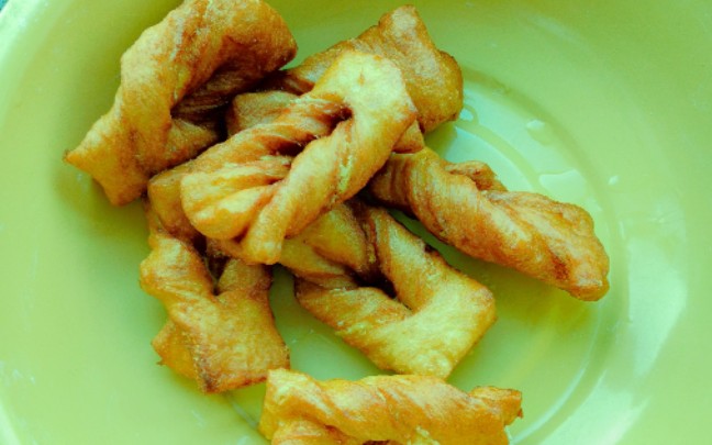 油炸蜜果自己在家炸的蜜果没有添加剂健康又好吃