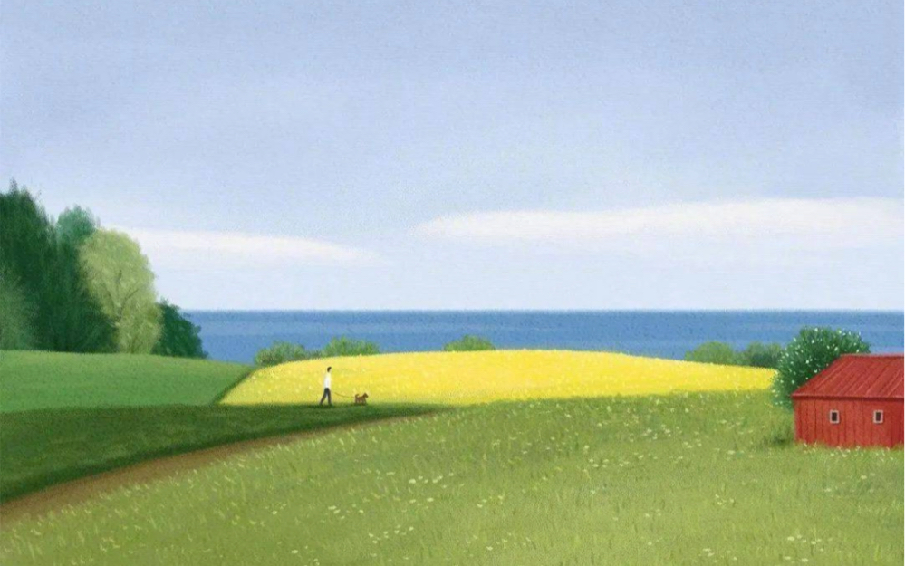 韩国插画师park jiyoung | 风景治愈心灵