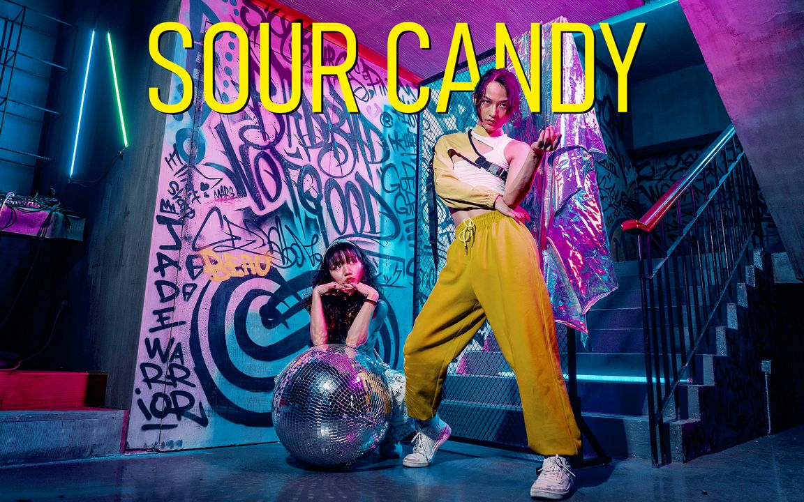 超厉害双人编舞ladygagablackpinksourcandy单色舞蹈