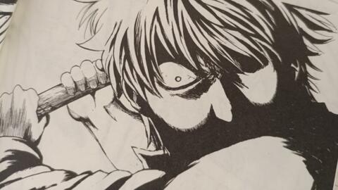 银魂 漫画书节选 坂田银时vs次郎长 哔哩哔哩 Bilibili