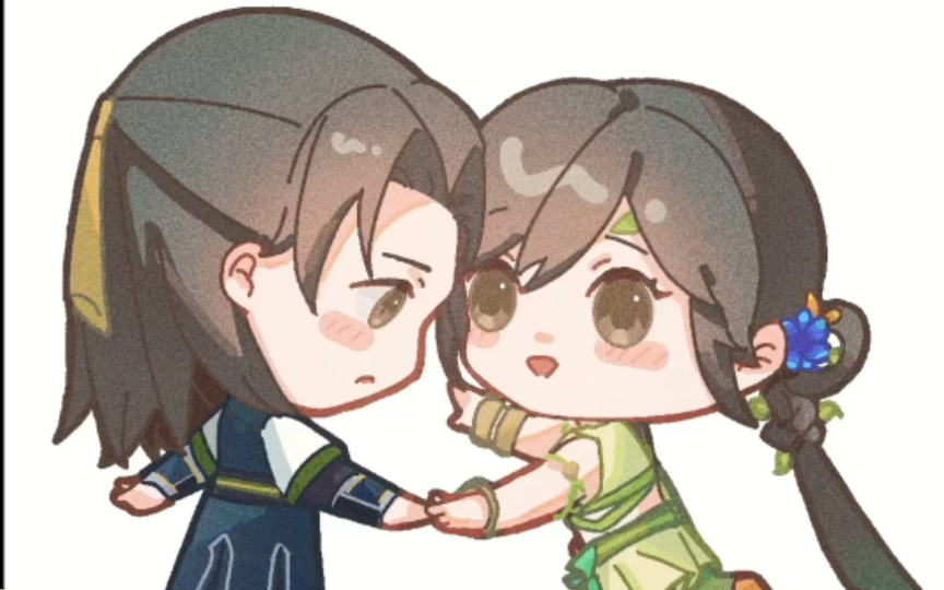 【古剑奇谭二】则阮61q版牵手