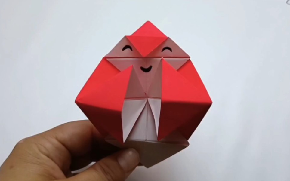 折纸娃娃教程立体图片