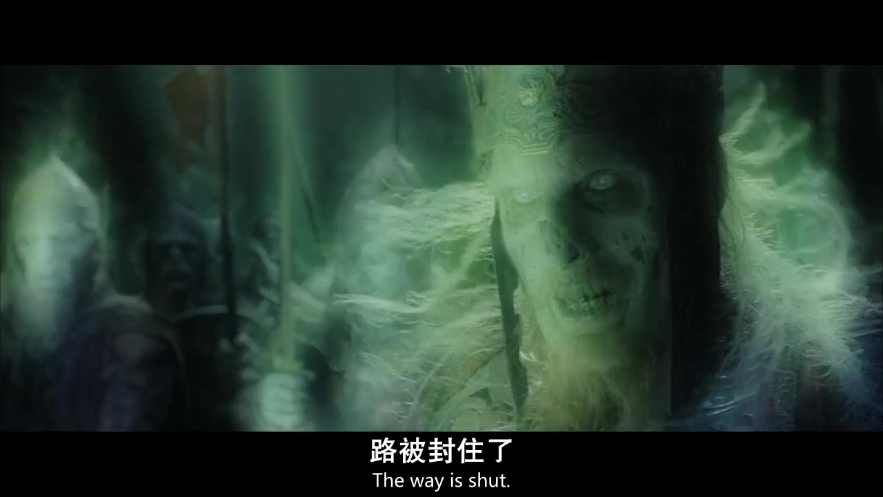 [图]魔戒三部曲：人王带领阴兵作战 结果却如此这般