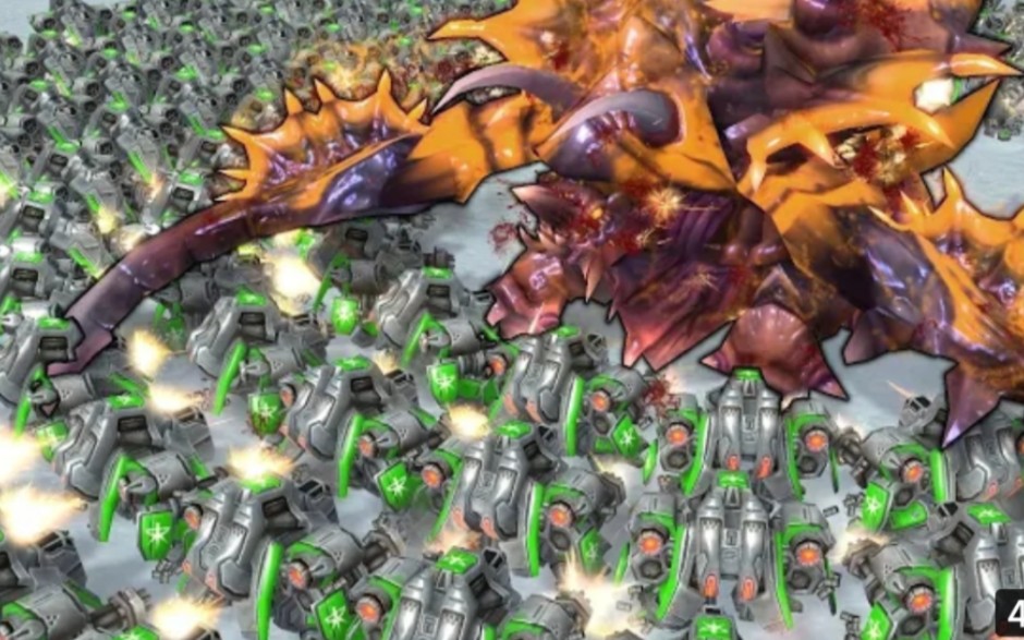 星际争霸2 - 维京 vs 牛