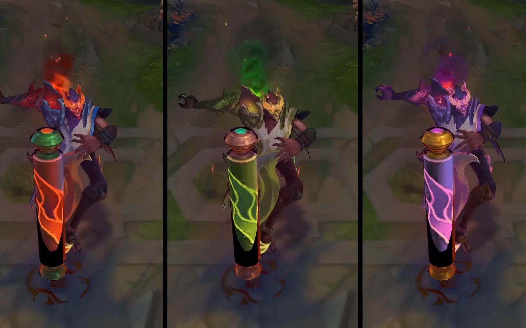 英雄联盟 lol 皮肤 山海绘卷-烬 技能动画特效