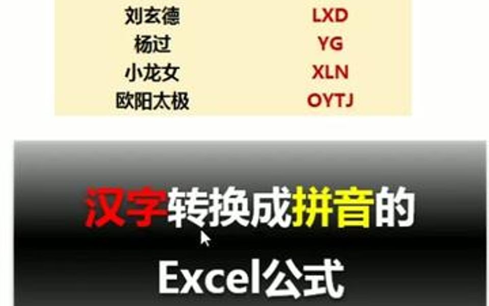 汉字变拼音哔哩哔哩bilibili