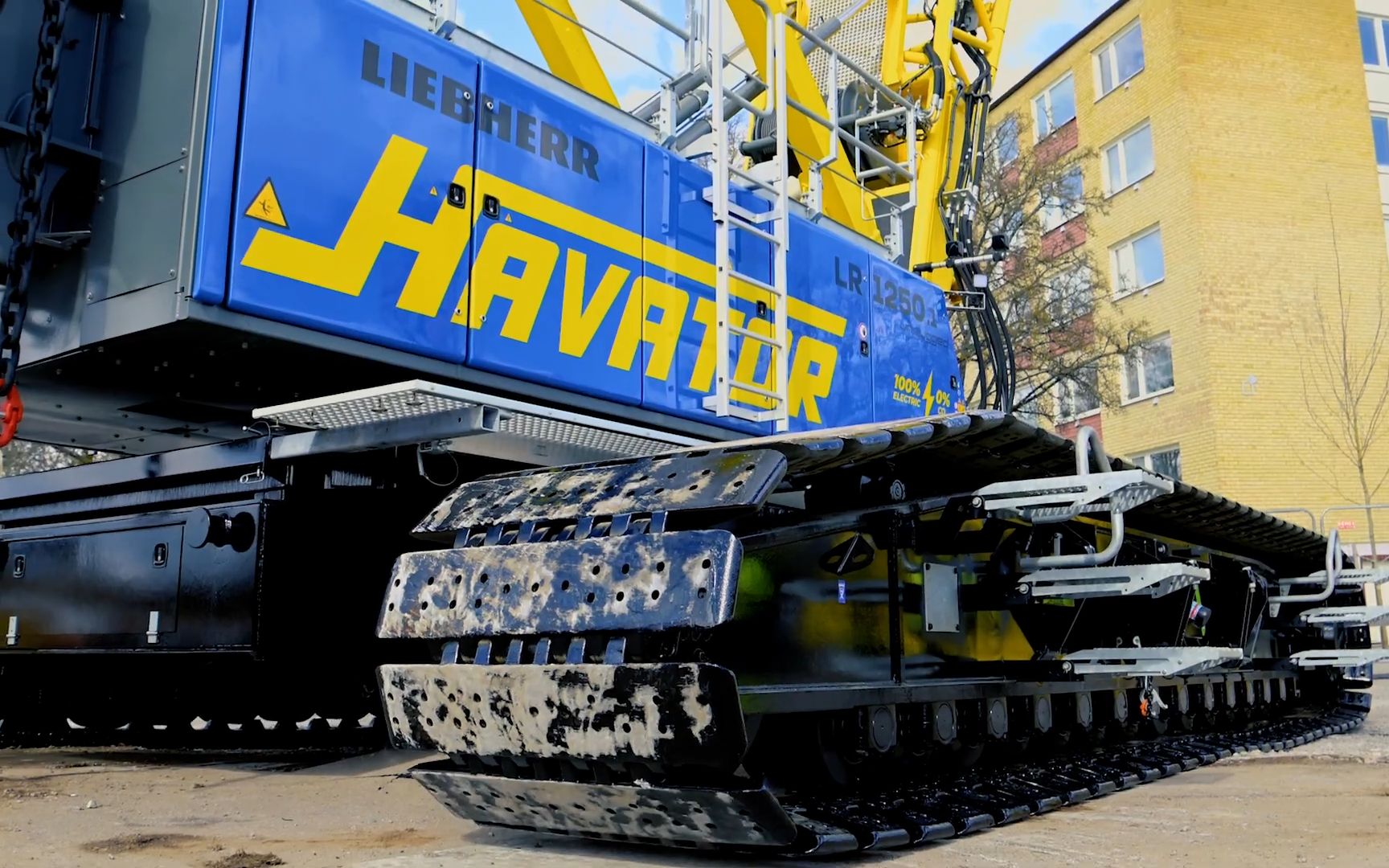 利勃海尔 liebherr lr 1250.