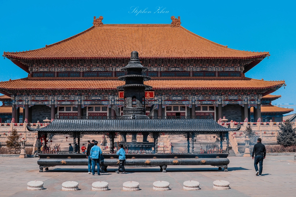 长春旅游|旅拍摄影|长春万寿寺