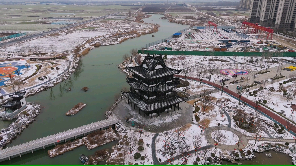 兰陵柞河湿地公园