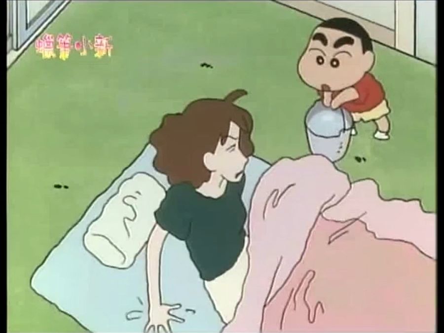 【蜡笔小新 国语】照顾老妈-2