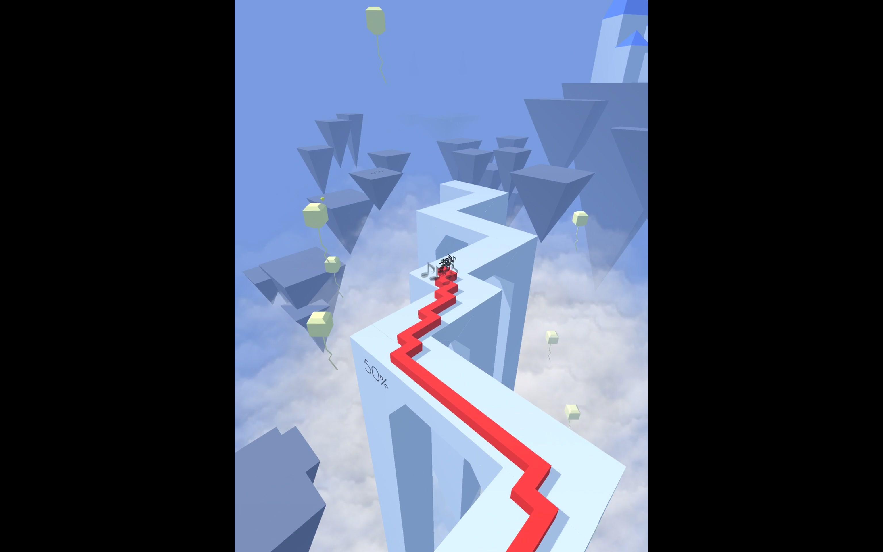 【略皮的跳舞的线】天空之梦dream of sky 略皮的完美通关