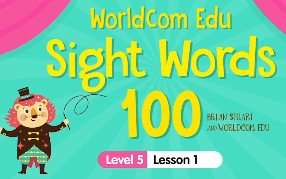 [图]【126集动画】 Sight Words 100 动画（L1-6）每个视频时间为30-40分钟，一个视频对应一个级别，每个级别100个sight words