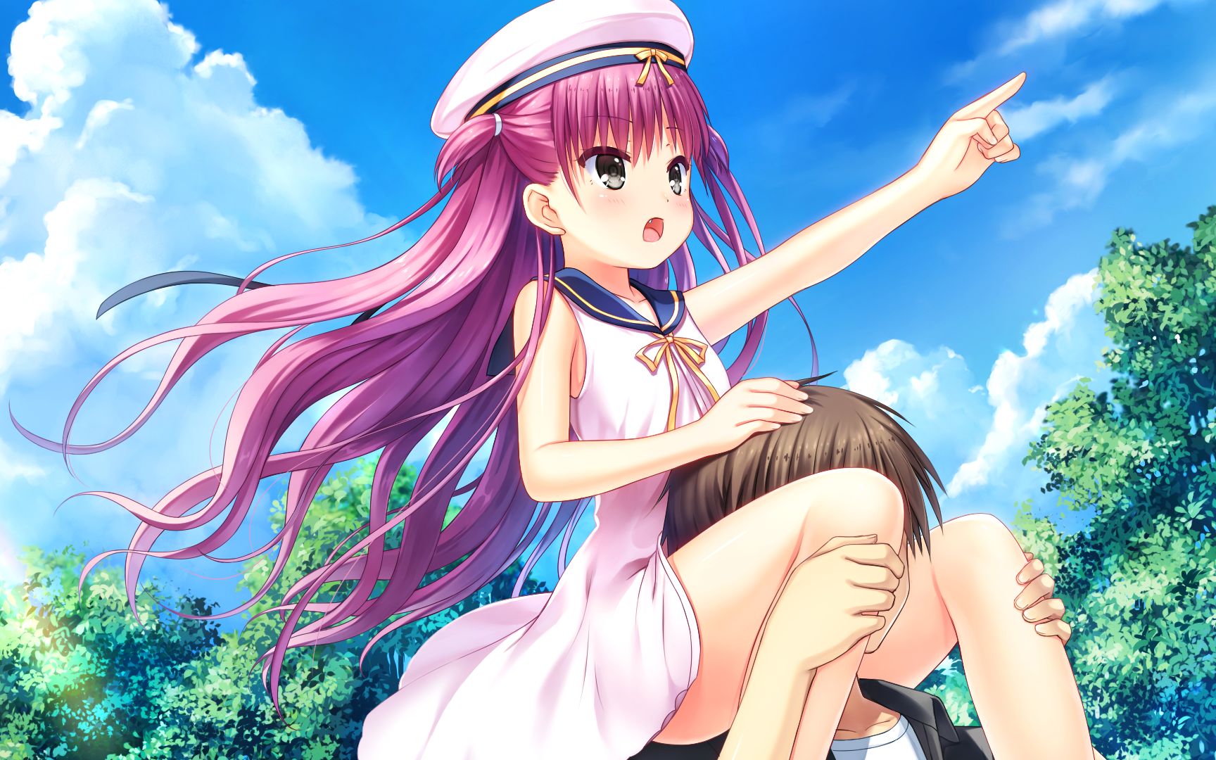 summerpocketsreflectionblue羽未