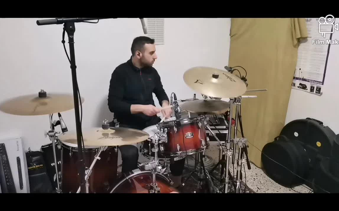 [图]When We Stand Together - Nickelback (FRANCESCO CARIOTI-DRUM COVER)