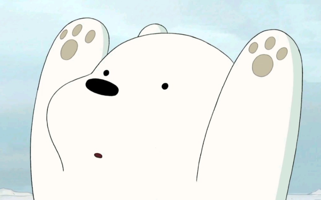 三只裸熊白熊图片高清图片