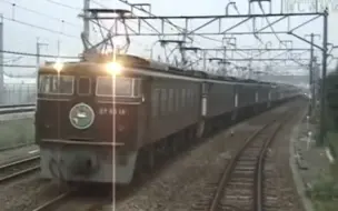 Download Video: EF63+EF62電気機関車５重連牵引「さよなら碓氷峠」号団臨列車从轻井泽站出发！