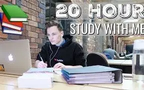 Скачать видео: 【Study With Me | Luke Birch】跟着闹腾英伦小哥一起学，一天20小时不是事儿