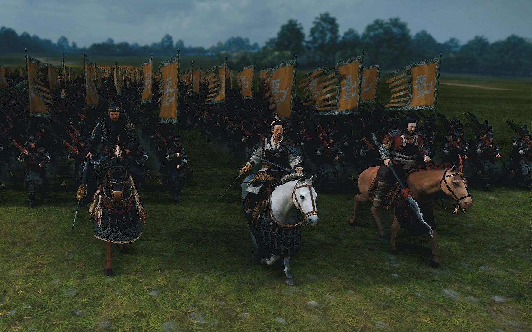 【三国演义】全面战争-三国蜀国重甲士兵大行军