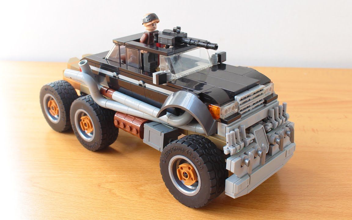 乐高lego moc作品 gta5载具 拼搭指南_哔哩哔哩_bilibili