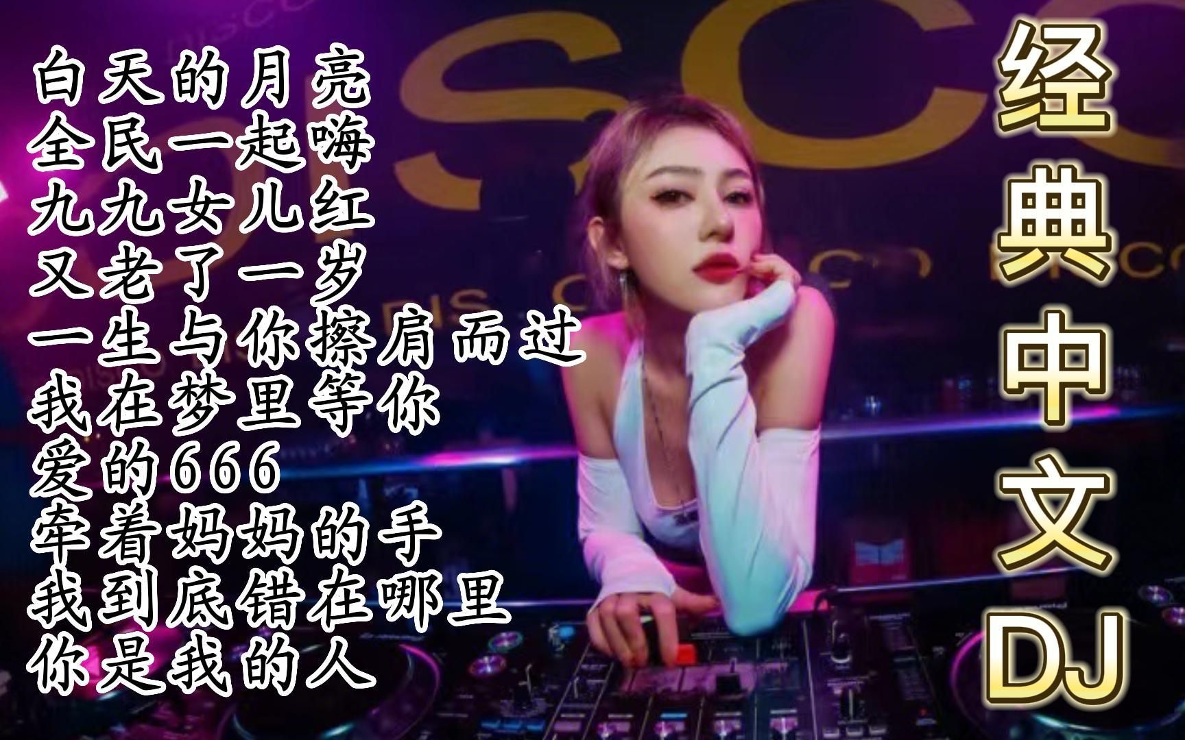 [图]经典中文DJ<白天的月亮><全民一起嗨><九九女儿红><你是我的人>