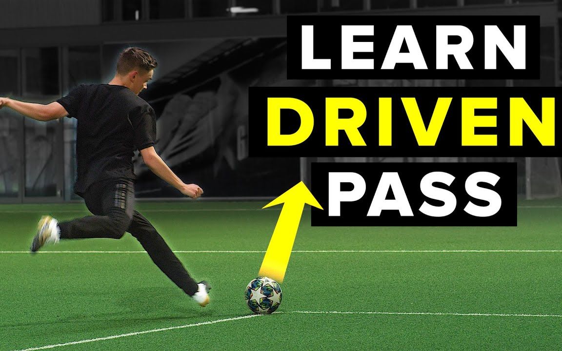 [图]【足球】学会低速传球 用力量击球 LEARN THE LOW DRIVEN PASS Ping the ball with power