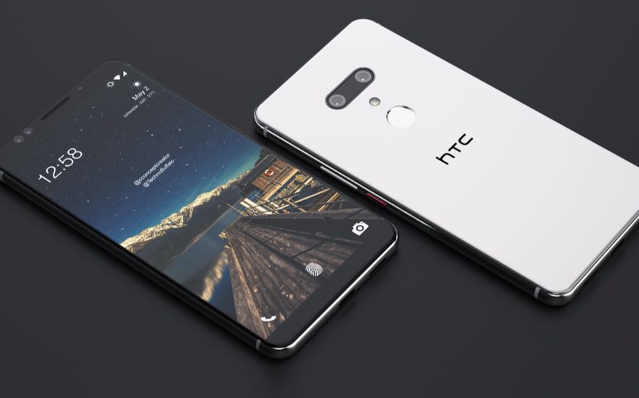 「极光快讯」htc再一次投错胎,htc u12 plus渲染图曝光_哔哩哔哩 (゜