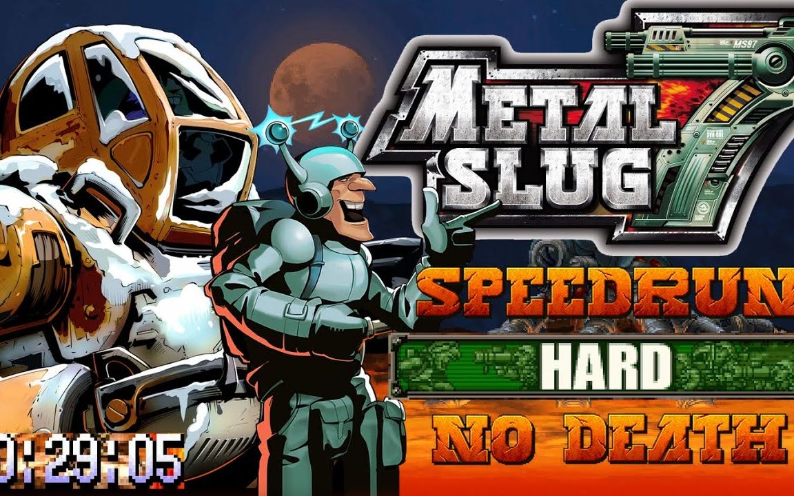 [图]合金弹头7 - 最难度 一命通关 完美游戏 HARD (Metal Slug 7 NDS)